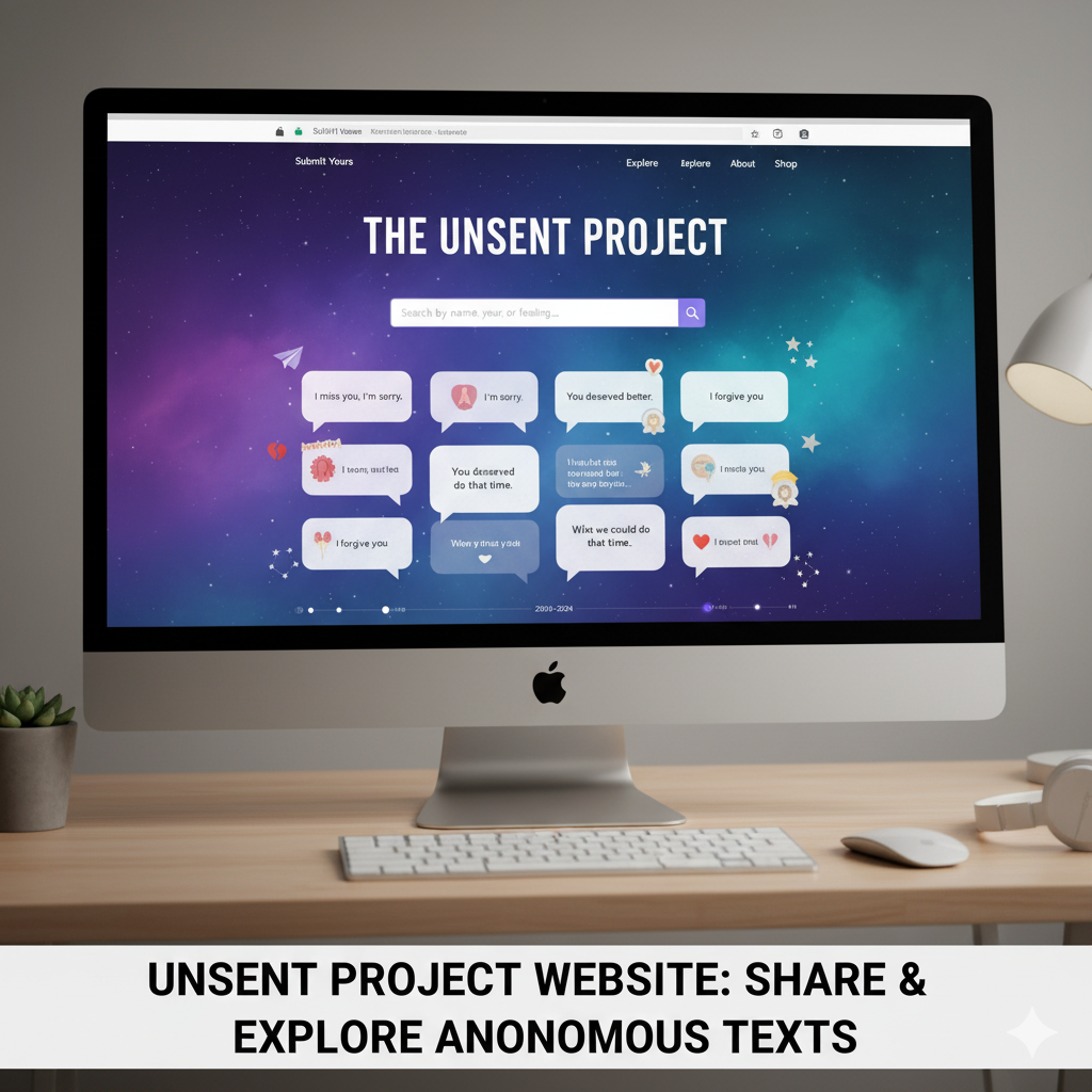 Unsent Project Website